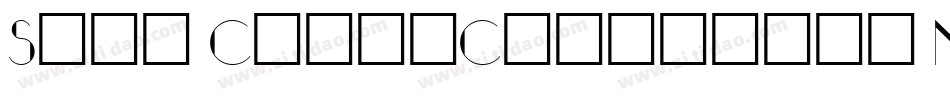 Snow Caps-Condensed Normal字体转换